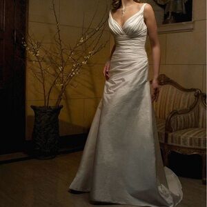 Sophisticated Ivory Bridal Gown by Casablanca